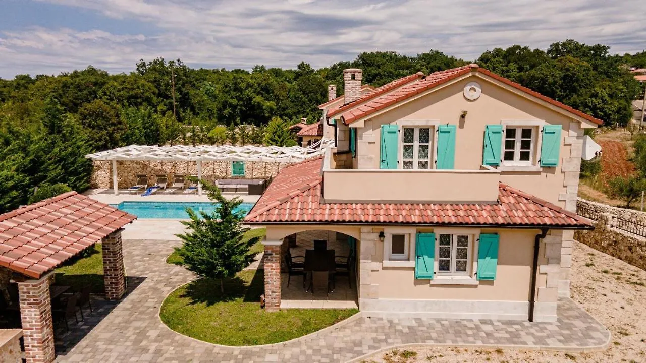 Luxury Villa Kras location